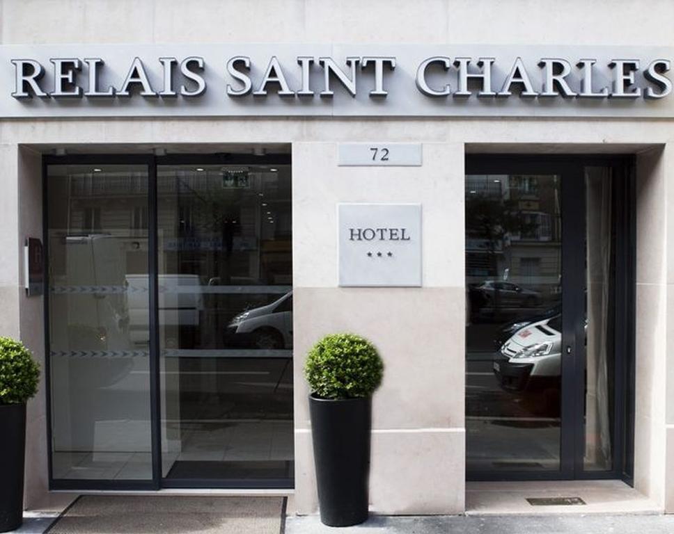 Hotel Le Relais Saint Charles Paris Exterior foto